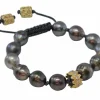 Tahitian Pearls Beaded Bracelet
