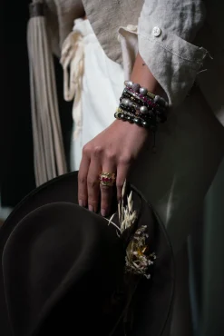 Tahitian Pearls Beaded Bracelet