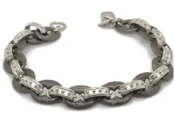 Textured Link Bracelet
