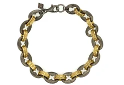 Textured Link Bracelet