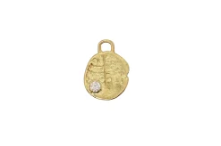 Tree Coin Medallion Charm