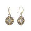 TURKISH CHALCEDONY CRIVELLI DROP EARRINGS