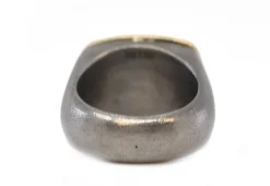 TURKISH CHALCEDONY SIGNET RING