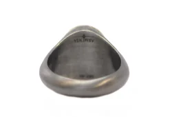 TURKISH CHALCEDONY SIGNET RING