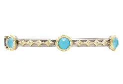 Turquoise Crivelli Bangle Bracelet