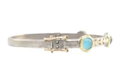 Turquoise Crivelli Bangle Bracelet