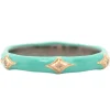 TURQUOISE ENAMEL CRIVELLI STACK RING