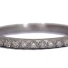 White Diamond Stack Ring