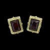 19X15 MM BROWN PIETERSITE CUFF LINK