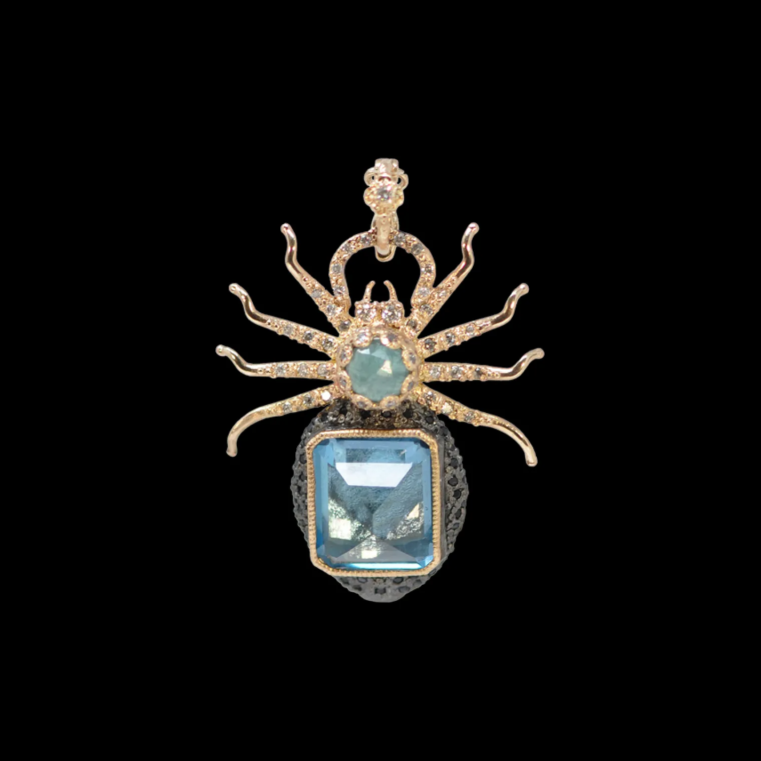 14X12 MM EMERALD SPIDER CUT ENHANCER