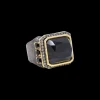 16X14MM TIGERS EYE STATEMENT RING