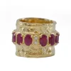 Yellow Gold Artifact Band Ring