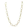 Yellow Gold Chain Link Necklace