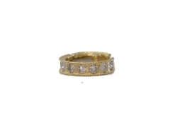 Yellow Gold Ear Cuff Earring