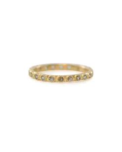 Yellow Gold Stack Band Ring